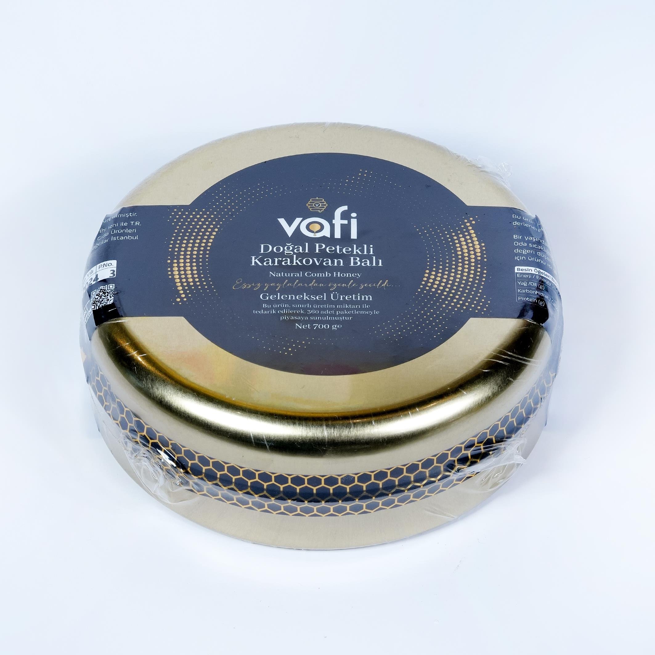 Vafi Kars Teneke Karakovan Bal 700 gr