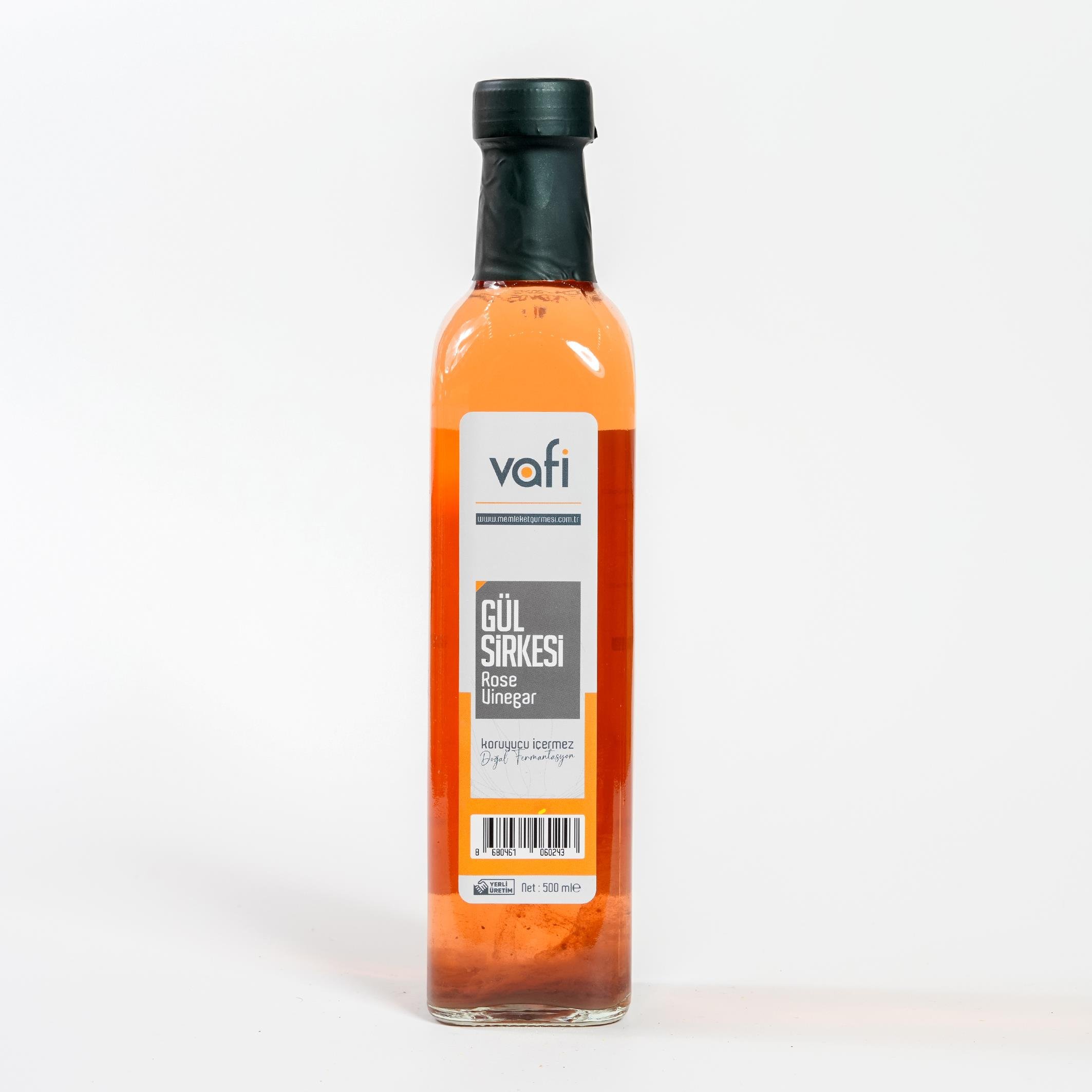 Vafi Sirke Serisi Gül Sirkesi 500 mlMemleket Gurmesi