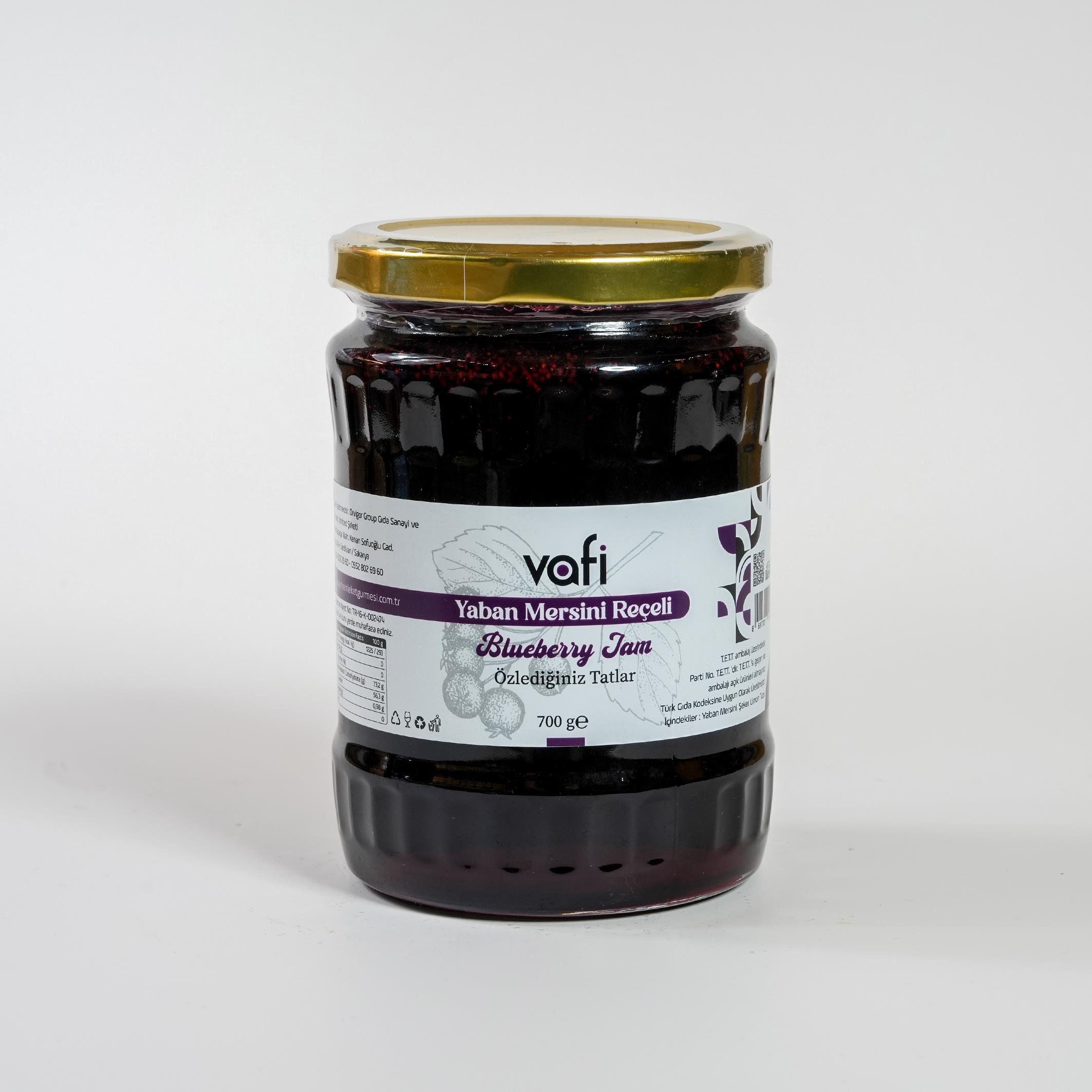 Yaban Mersini Reçeli 700 gr MGMemleket Gurmesi