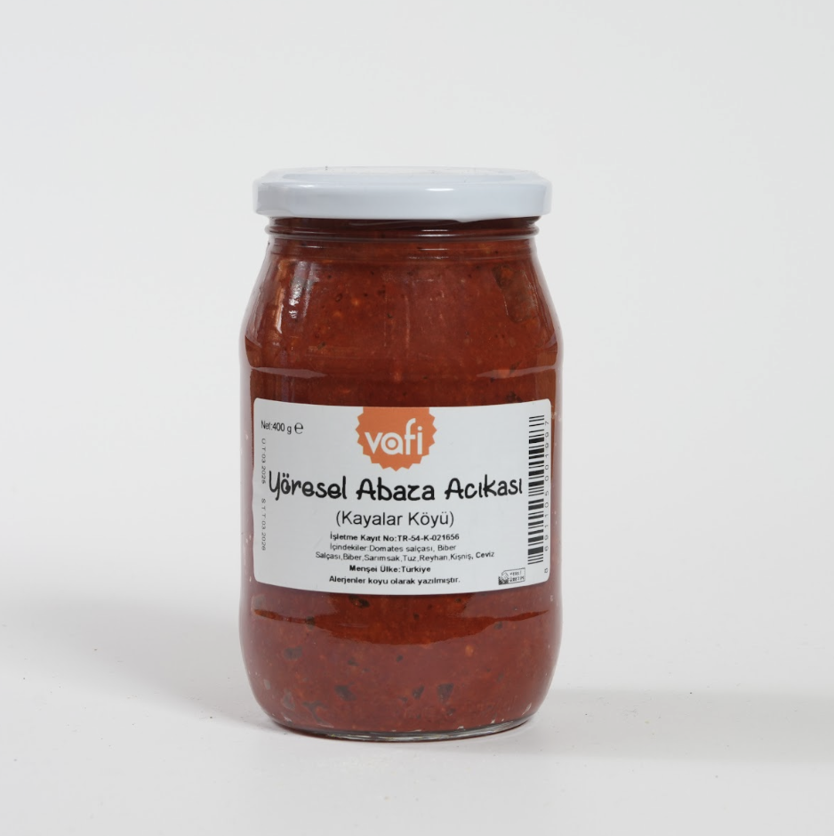 Yemeklik Abaza Acıkası 400 grVafi