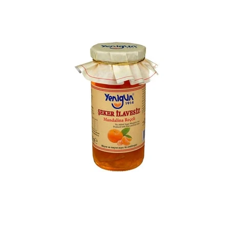 Yenigün Şekersiz Mandalina Reçeli 290 gr 1 ADET