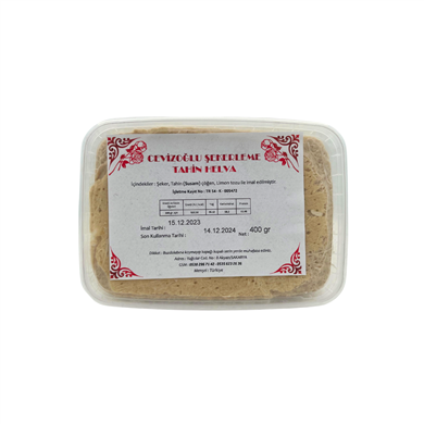 Cevizoğlu Sade Tahin Helvası 400 gr
