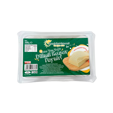 Vafi Dilimli Taze Kaşar Peyniri 200 gr 