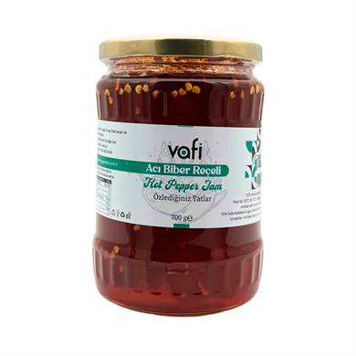 Vafi Acı Biber Reçeli 700 gr 