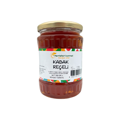 Vafi Reçel Serisi Kabak Reçeli 700 gr
