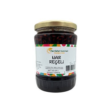 Vafi Reçel Serisi Nar Reçeli 700 gr
