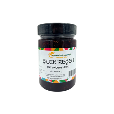 Vafi Reçel Serisi Çilek Reçeli 400 gr