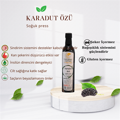 Vafi Öz Serisi Karadut Özü 700 gr (500 ml)
