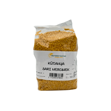 Kütahya Sarı Mercimek 1000 g