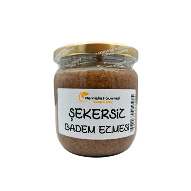 Şekersiz Badem Ezmesi 350 gr MG