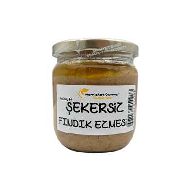 Şekersiz Fındık Ezmesi 350 gr MG