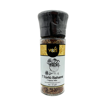 Vafi Baharat Serisi Acıka Baharatı 7 Türlü 80 gr