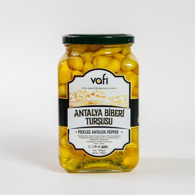 Vafi Turşu Serisi Antalya Biberi Turşusu 1000cc-500gr