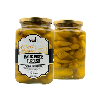 Vafi Turşu Serisi Balık Biber Turşusu 1000cc-500gr