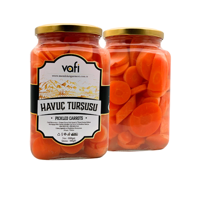 Vafi Turşu Serisi Havuç Turşusu 1000cc-500gr