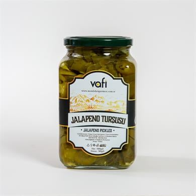 Vafi Turşu Serisi Jalapeno Turşusu 1000cc-500gr