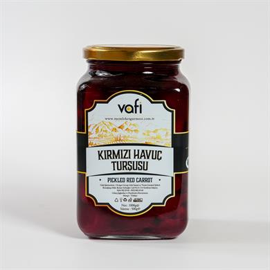 Vafi Turşu Serisi Kırmızı Havuç Turşusu 1000cc-500gr