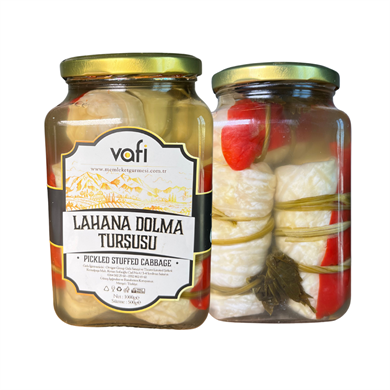Vafi Turşu Serisi Lahana Dolma Turşusu 1000cc-500gr