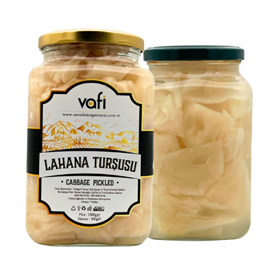 Vafi Turşu Serisi Lahana Turşusu 1000cc-500gr