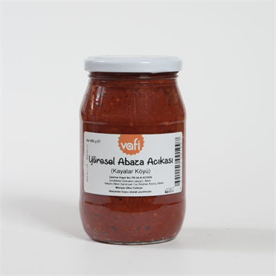 Vafi Yemeklik Abaza Acıkası 400 gr