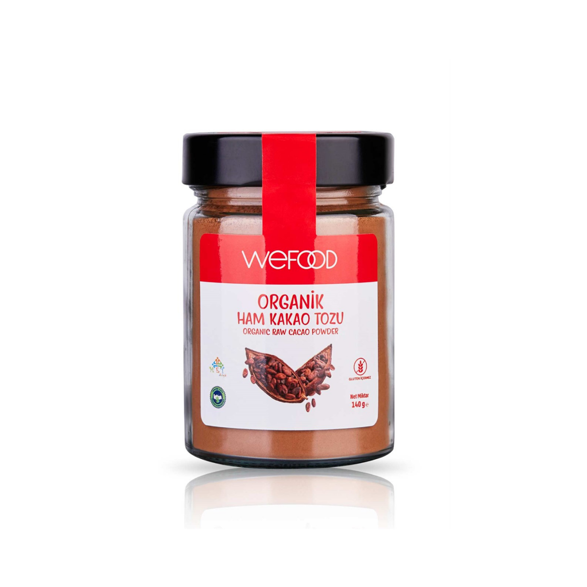 Wefood Organik Ham Kakao Tozu 140 gr