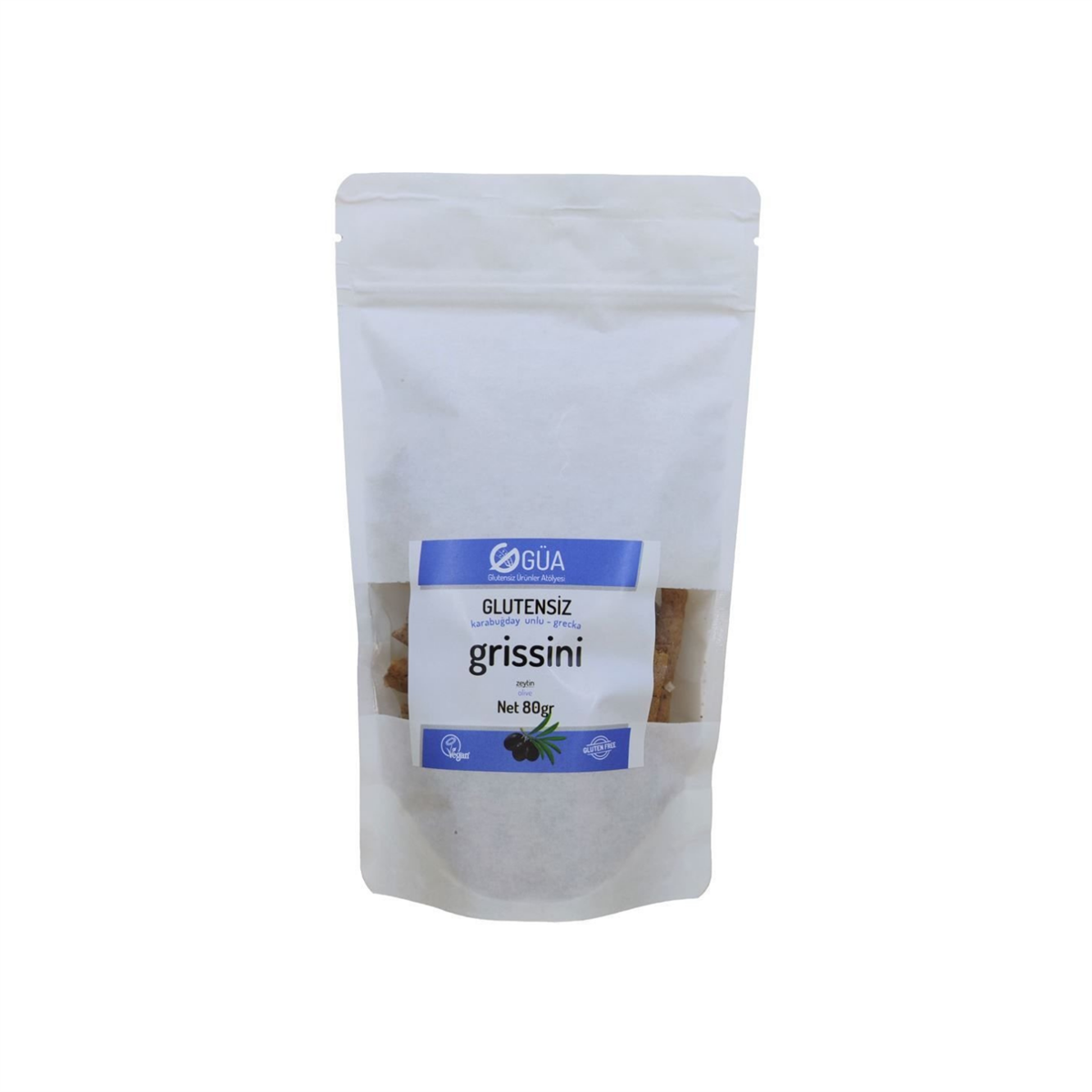 GÜA Glutensiz Grissini Zeytinli 80 gr