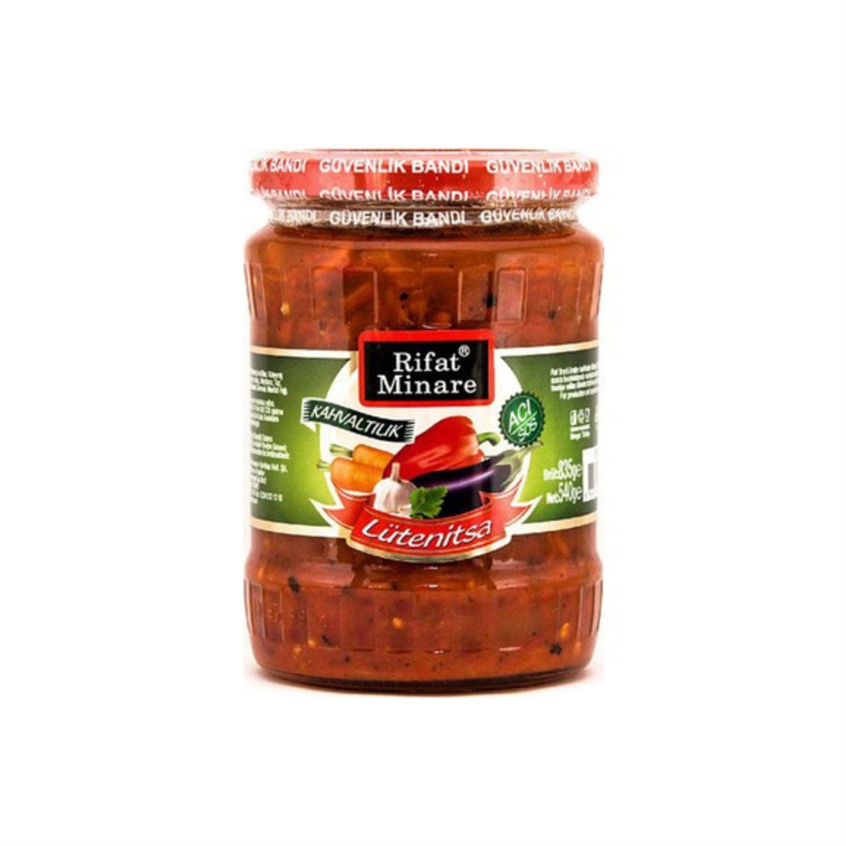 Rifat Minare Lütenitsa Acı Sos 1610 gr