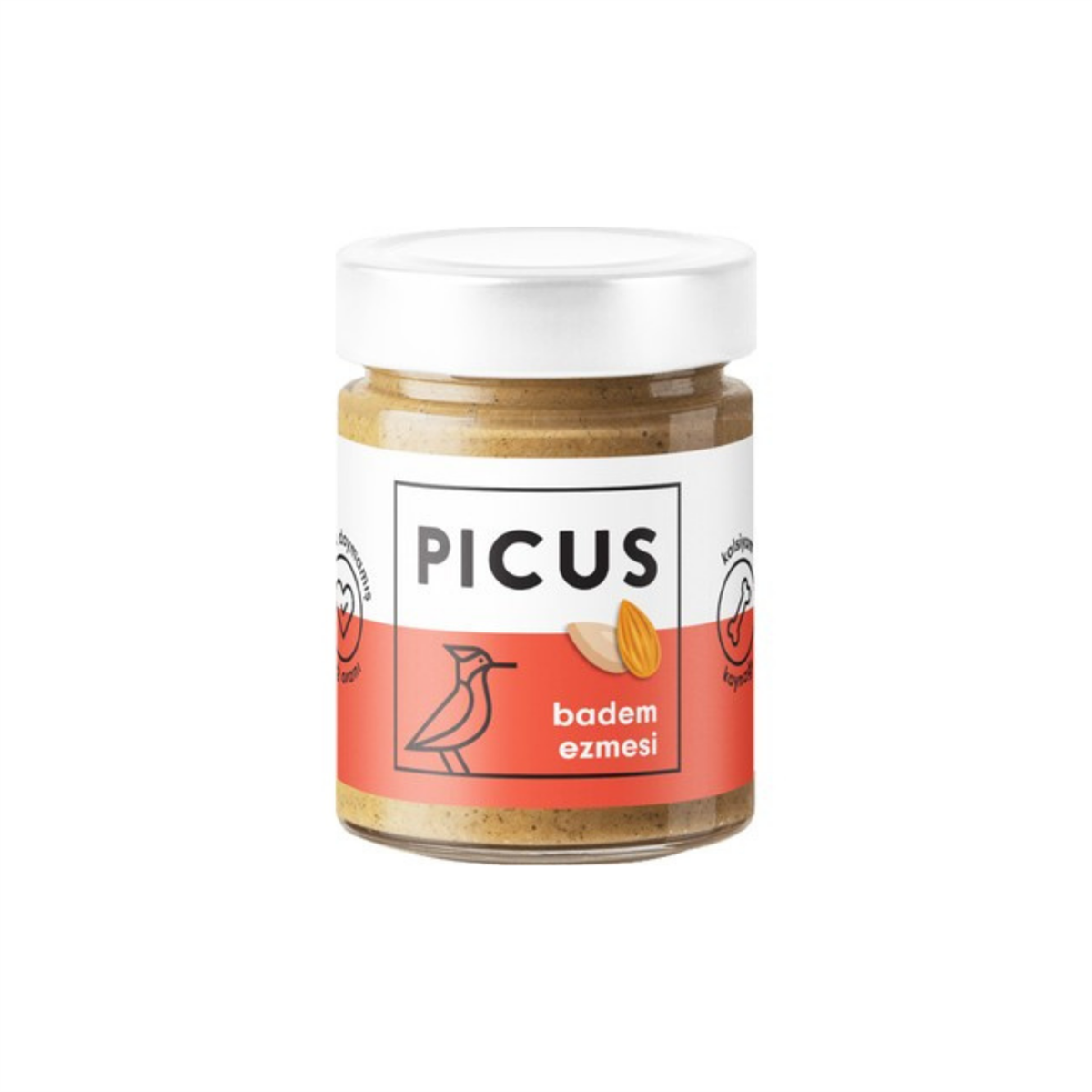 Picus Şekersiz Badem Ezmesi 195 gr