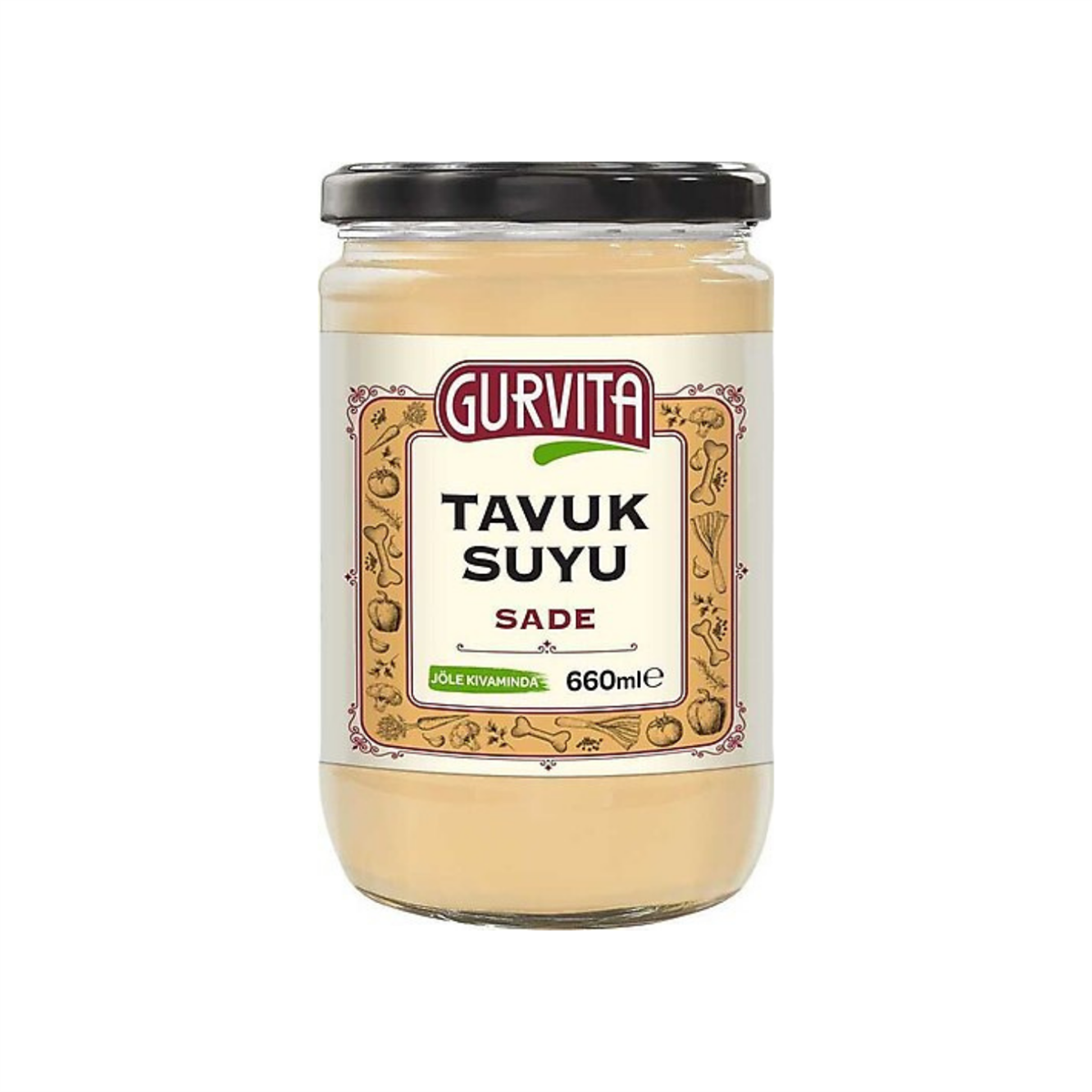 Gurvita Tavuk Suyu (Sade) 660 ml