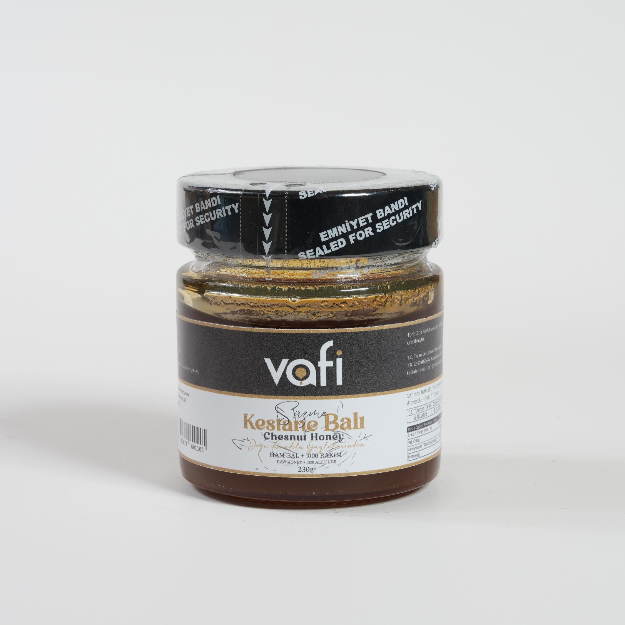 Artvin Süzme Kestane Balı 230 grMemleket Gurmesi