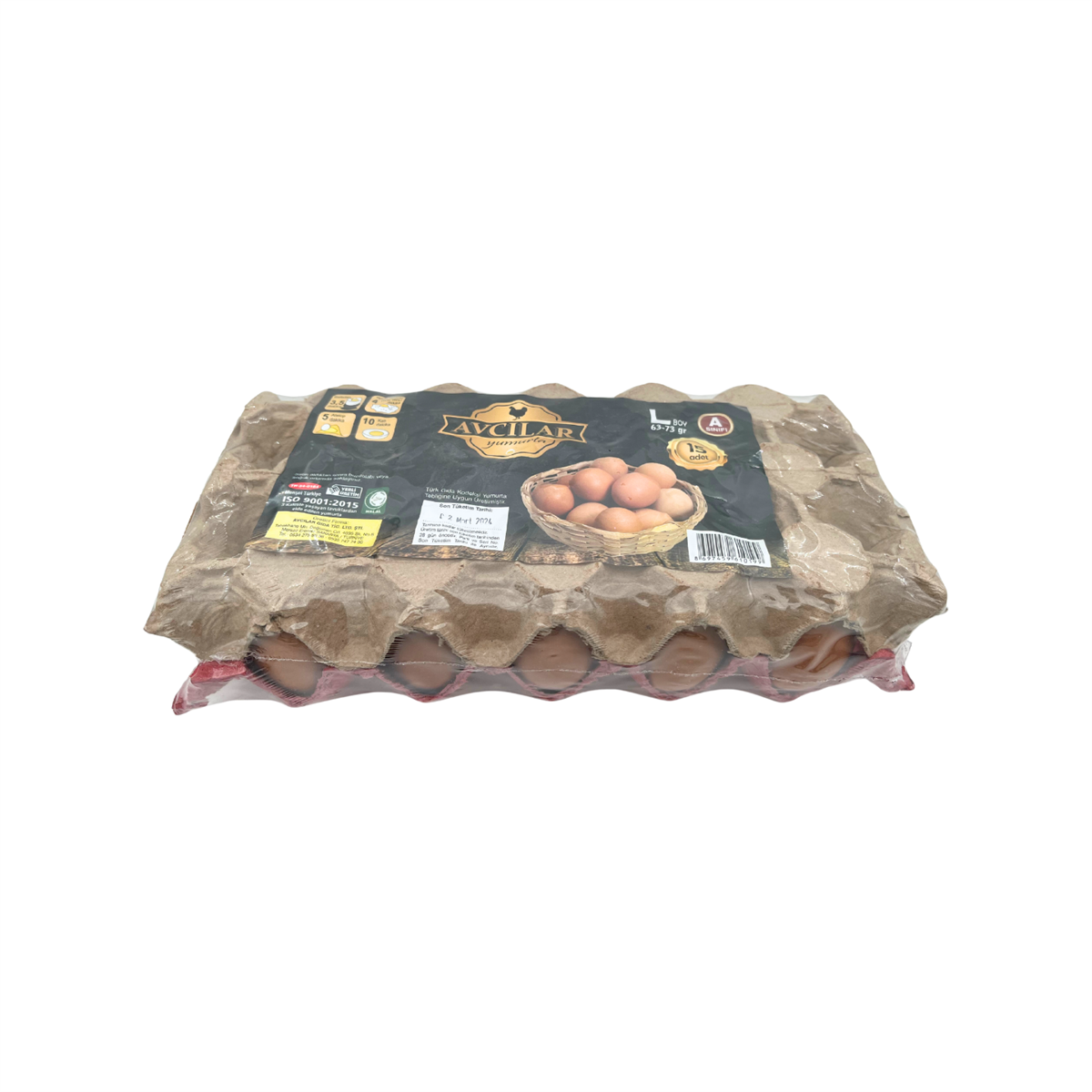 Avcılar Yumurta 15´li L Boy (Sarı)