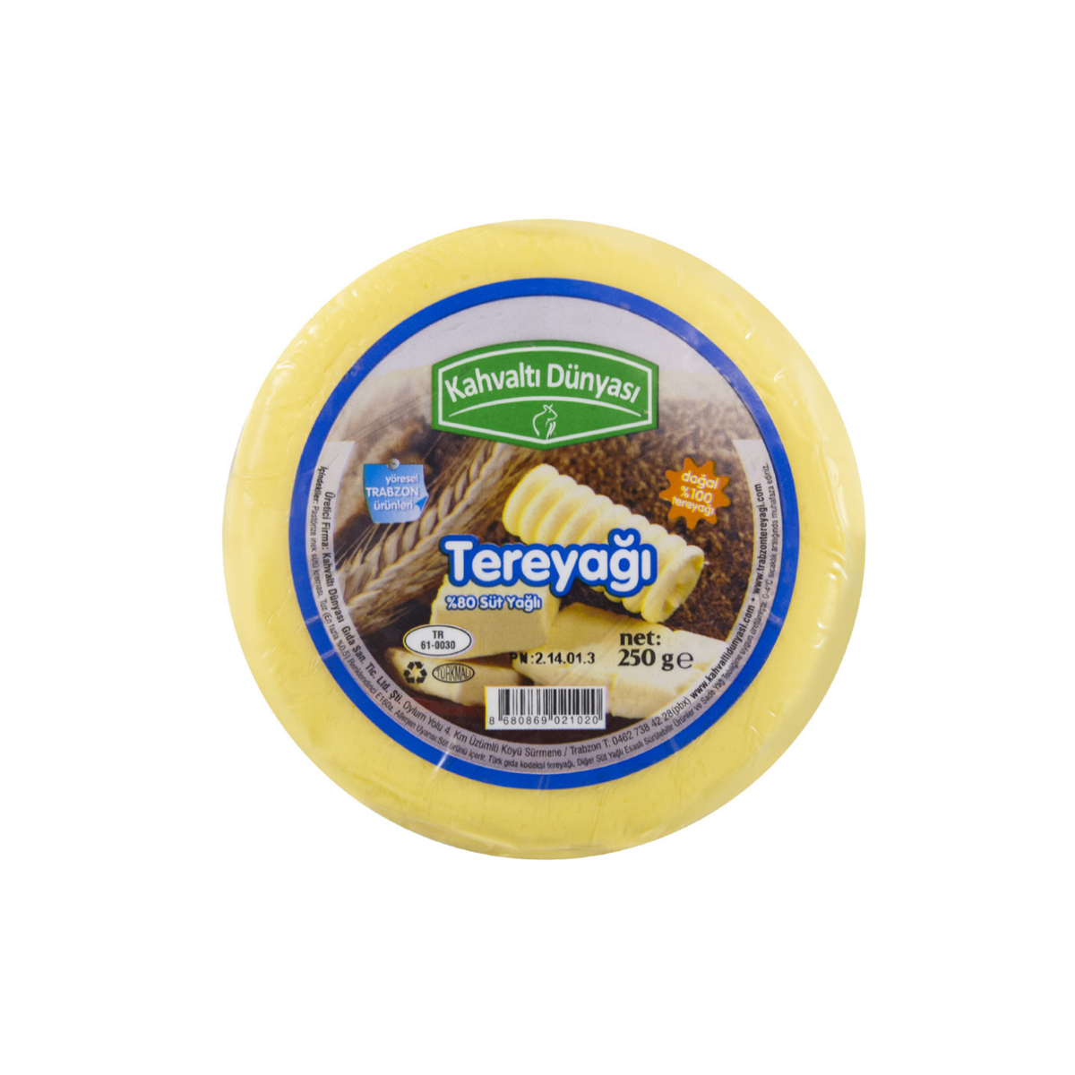 Kahvaltı Dünyası Trabzon Tereyağı 250 gr