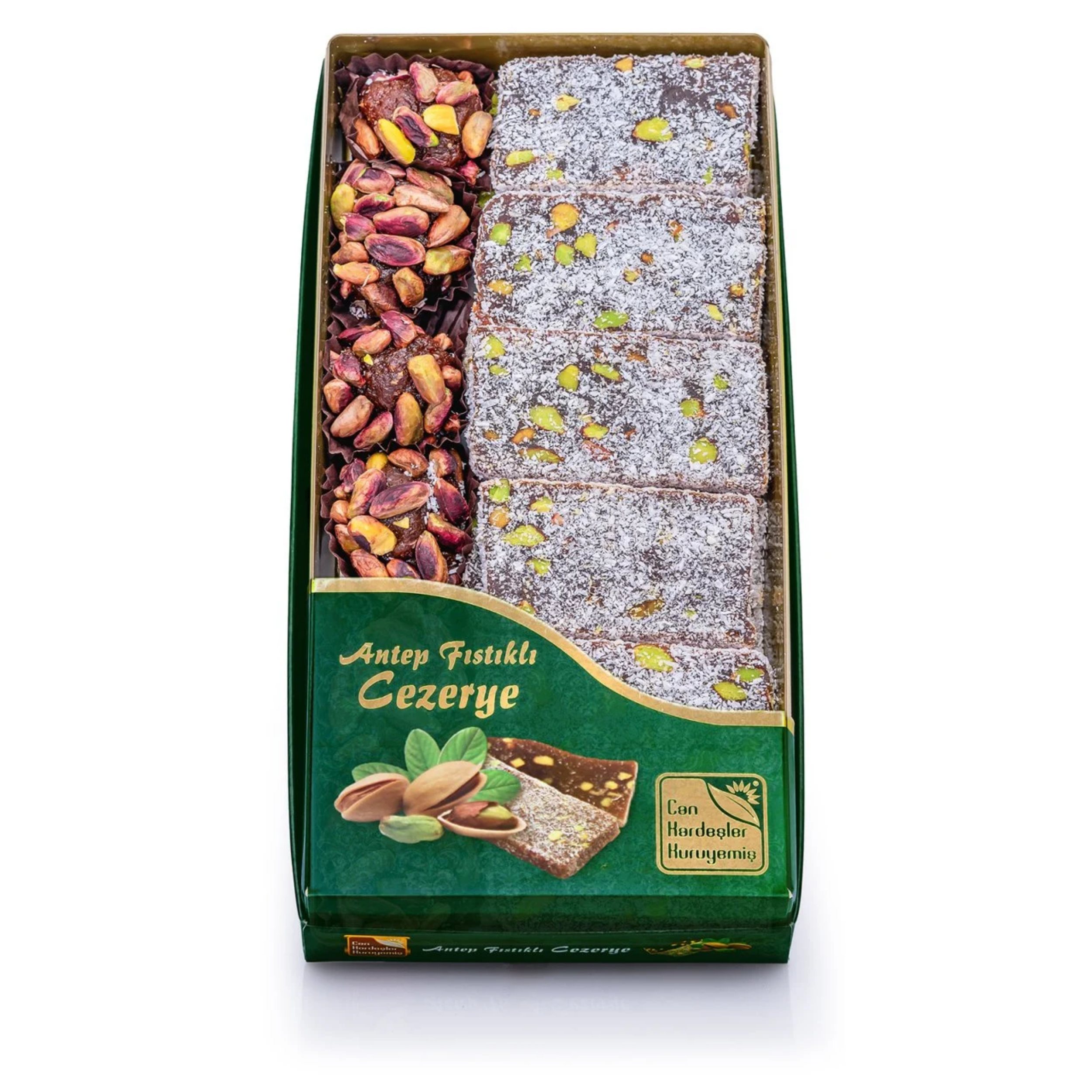 Can Kardeşler Antep Fıstıklı Karışık Cezerye 600 grCan Kardeşler
