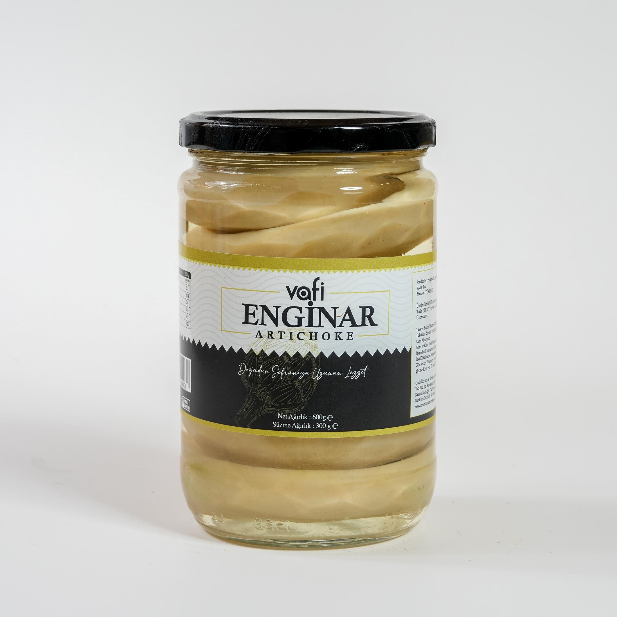 Enginar Konservesi 1300 gr (1500 cc) MGMemleket Gurmesi