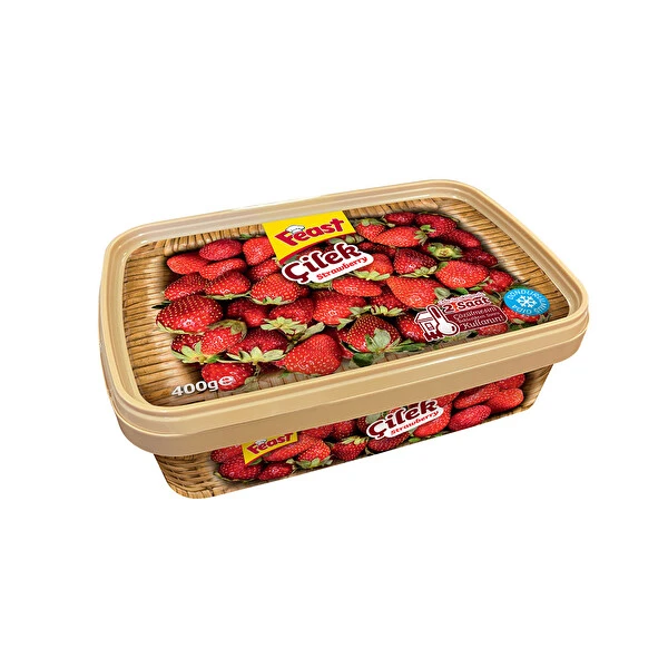 Feast Çilek Dondurulmuş Meyve 400 grFeast
