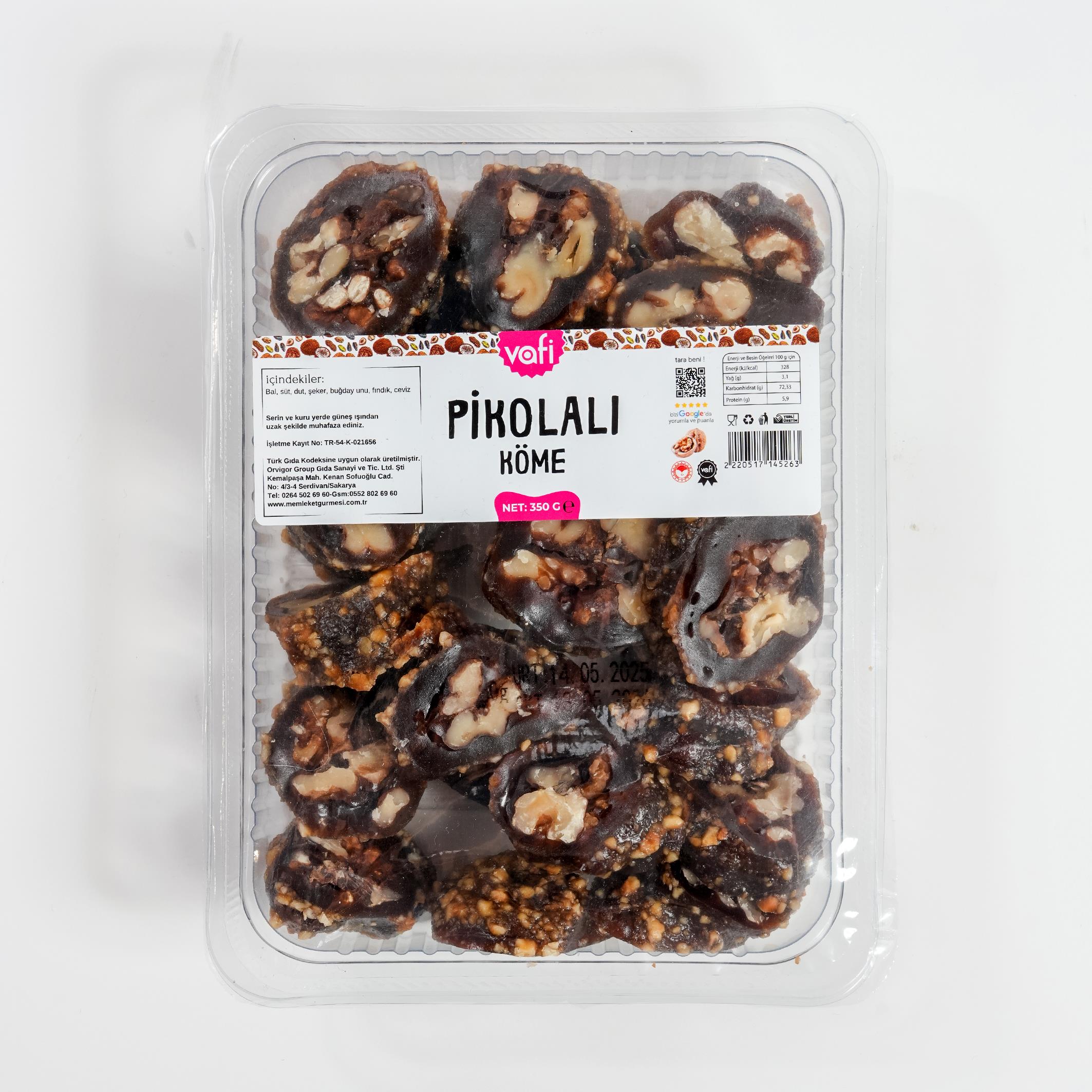 Gümüşhane Pikolalı Köme 350 GrMemleket Gurmesi