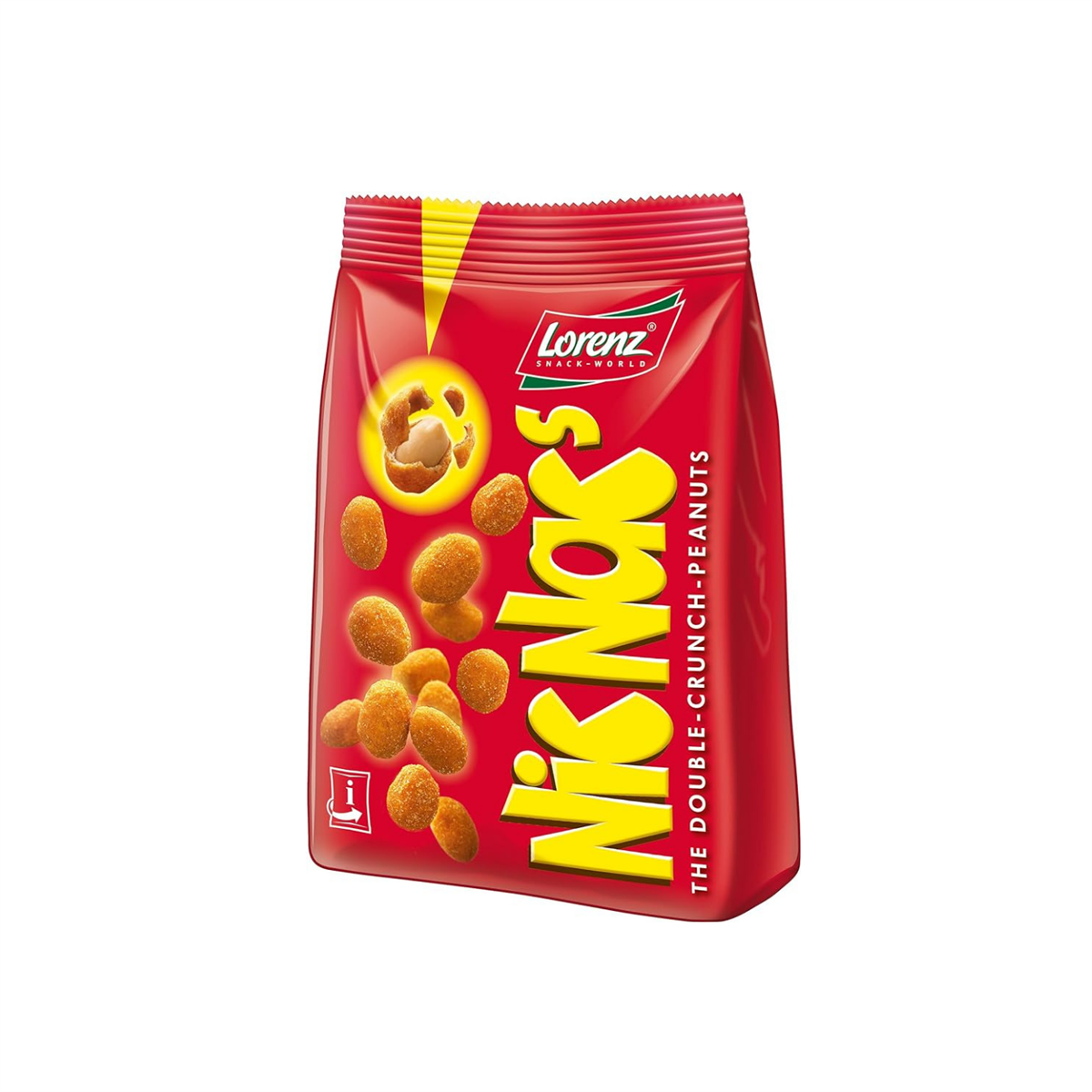 Lorenz Nic Nacs The Double Crunch Peanuts 125 gr