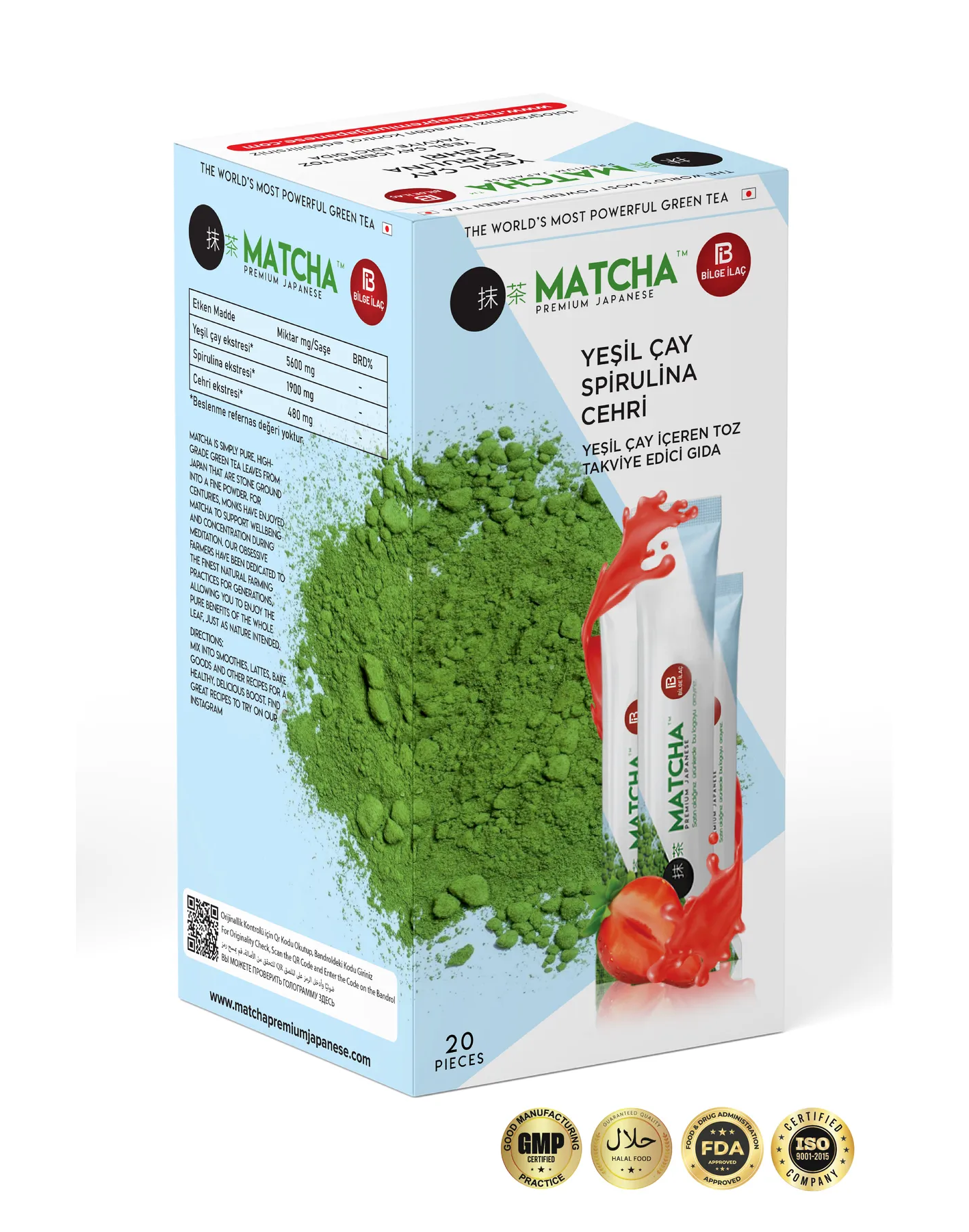 Matcha Detox Çayı 20 liMatcha