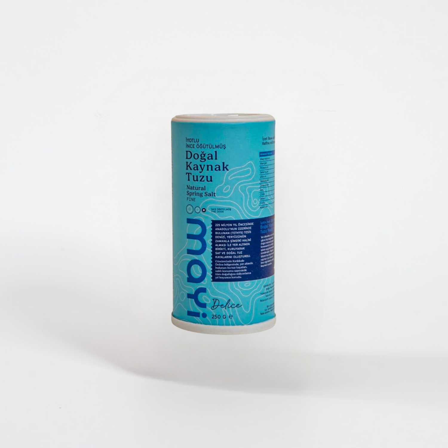 Mayi İyotlu İnce Öğütülmüş Sofra Tuzu 250 grBRC LİFE