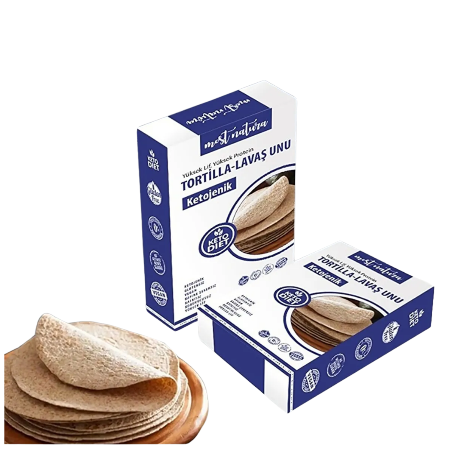 Most Natura Ketojenik Tortilla Lavaş Unu 160 grMost Natura