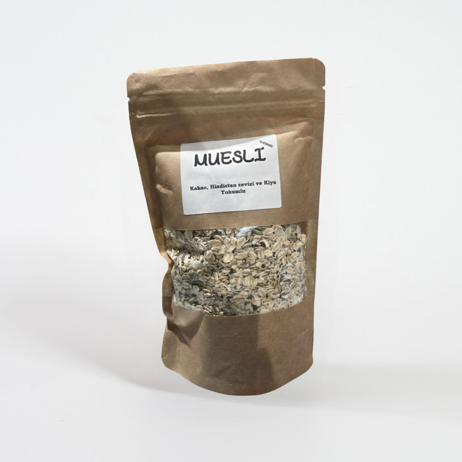 Mueslı Kahvaltılık Gevrek (Kakao,H.Cevizi,Kiya Tohumlu) 400 grVafi