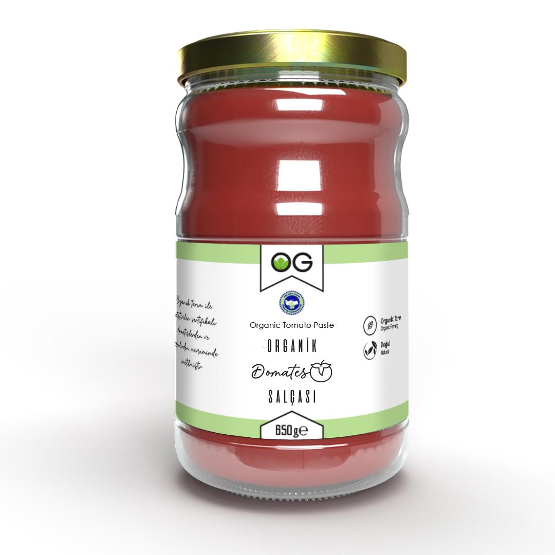 Og Organik Domates Salçası 650 grOG Organik