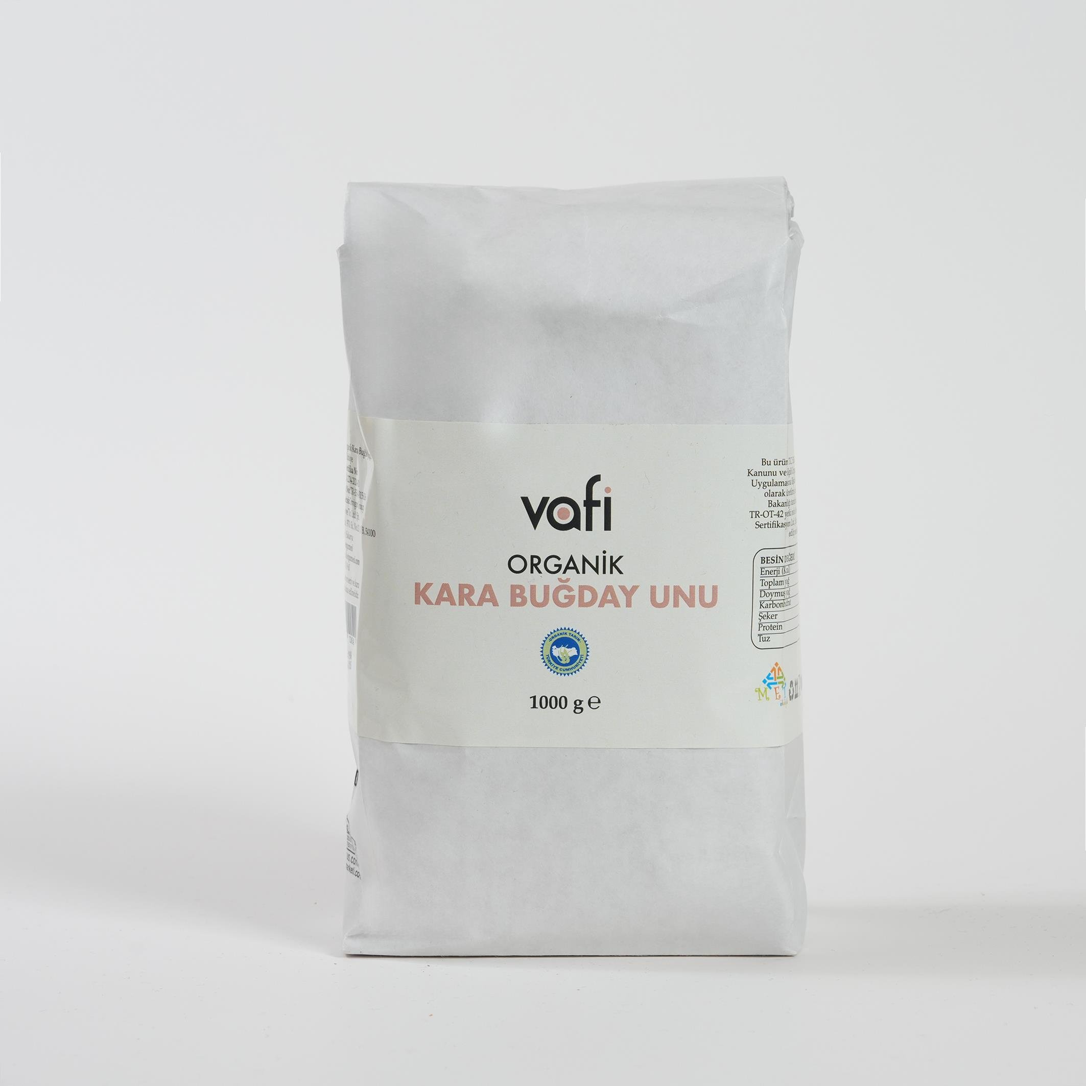Organik Karabuğday Unu 1000 gr MGMemleket Gurmesi