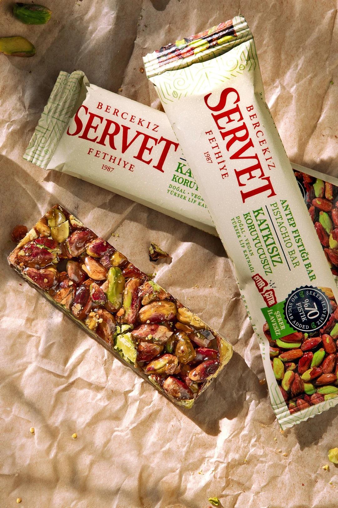 Servet Antep Fıstıklı Krokan Bar 20 grServet