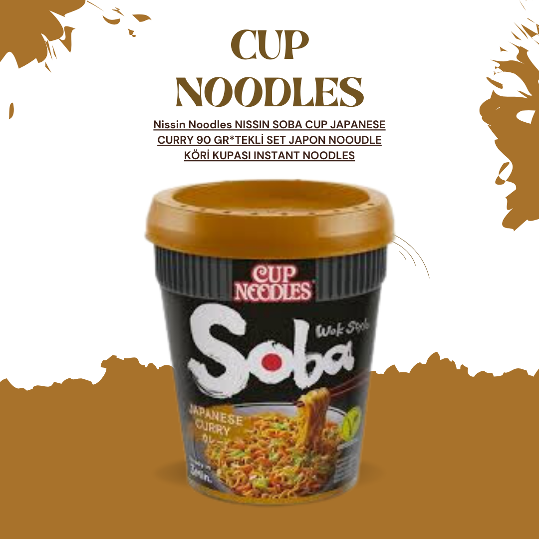Soba Köri soslu Noodles Vegan 90 grTANIMSIZ