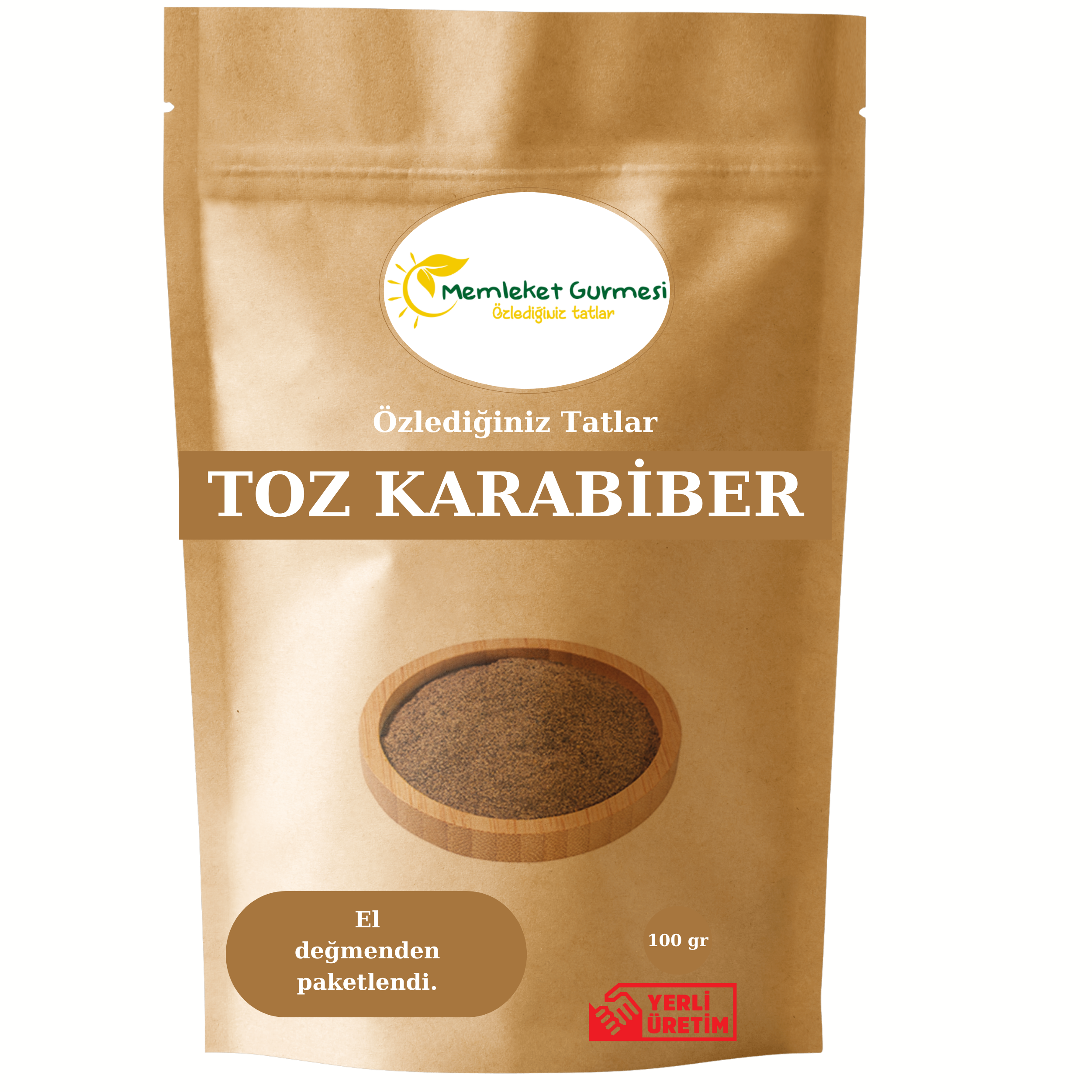 Toz Karabiber 100 grMemleket Gurmesi