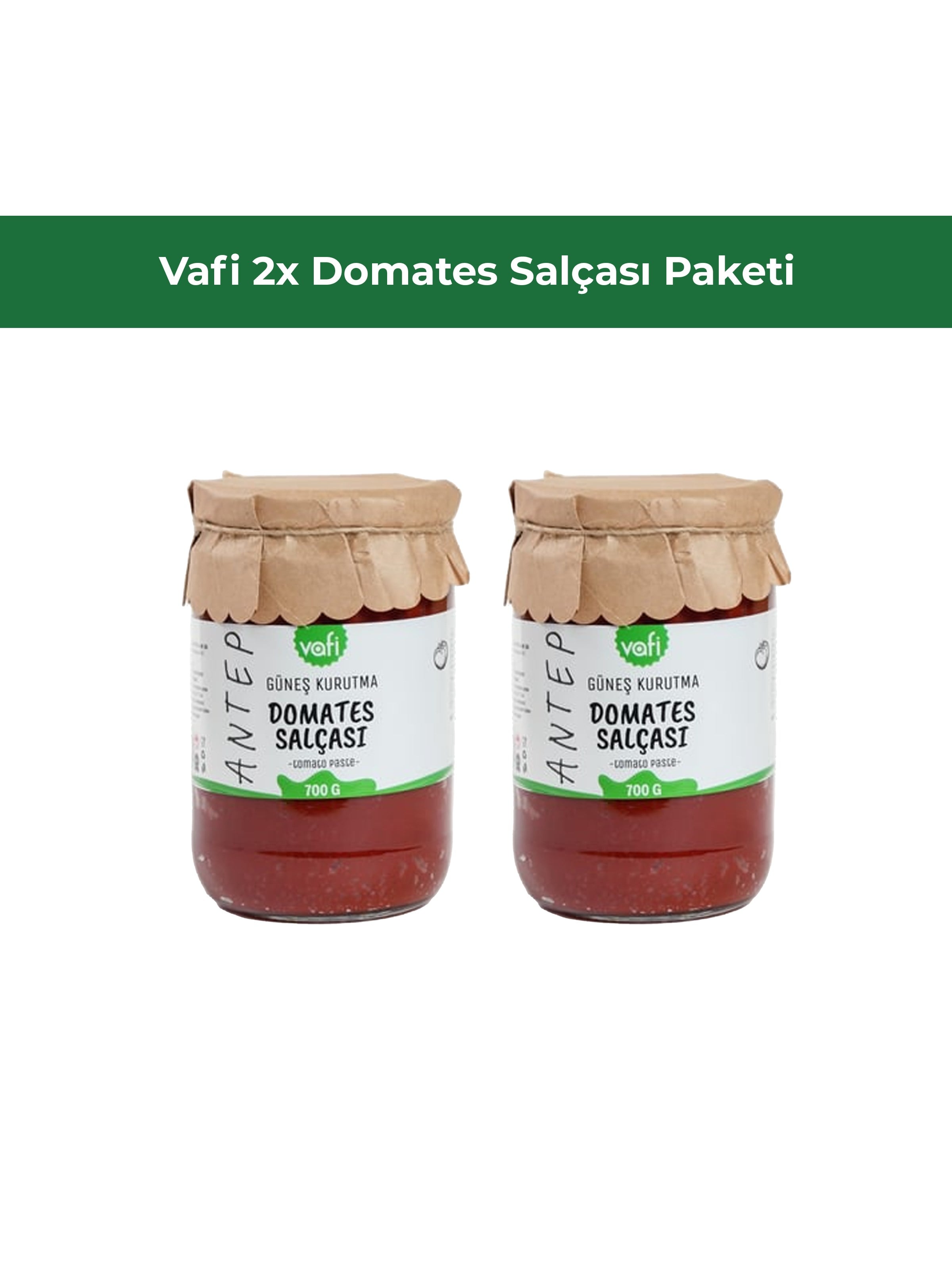 Vafi 2x Domates Salçası PaketiVafi
