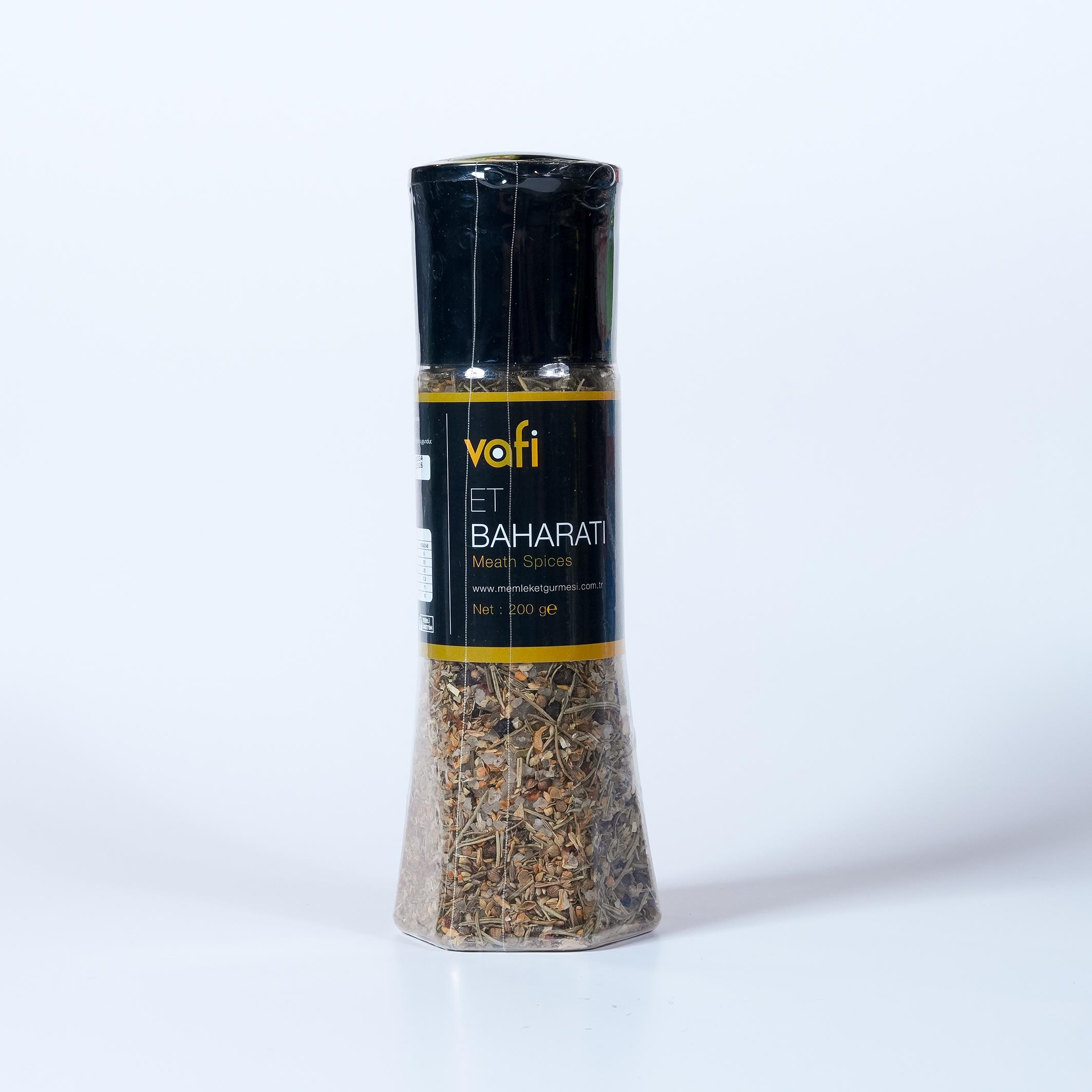 Vafi Değirmen Kapak Serisi Et Baharatı 200 grVafi