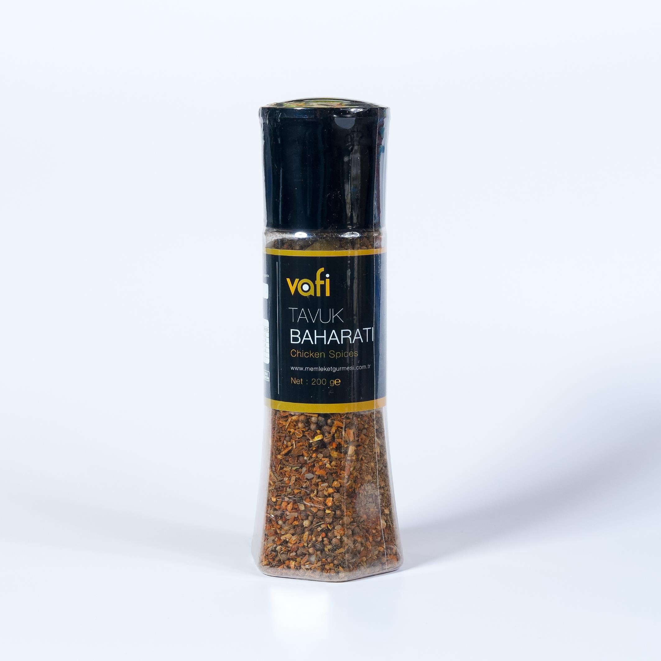 Vafi Değirmen Kapak Serisi Tavuk Baharatı 200 grVafi