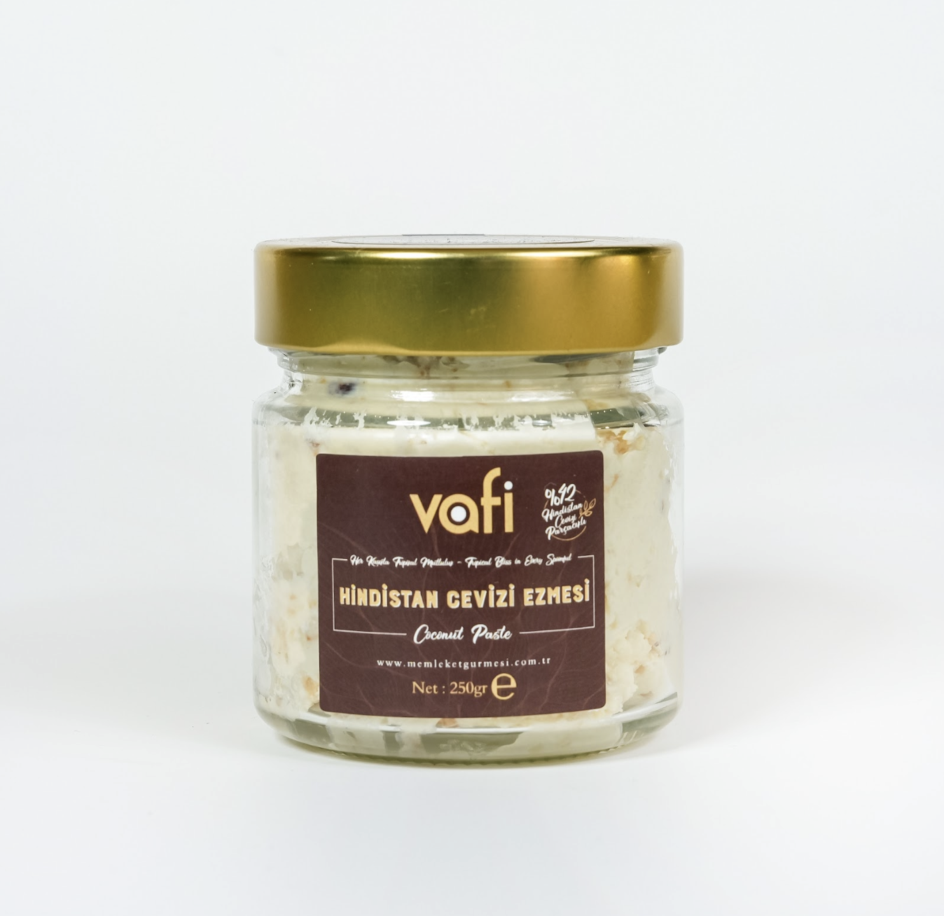 Vafi Parçacıklı Hindistan Cevizi Ezmesi 250 grMemleket Gurmesi